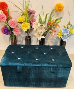 স্টোরেজ বক্স + সোফা – ২ ইন ১ ম্যাজিক! - Sea Green