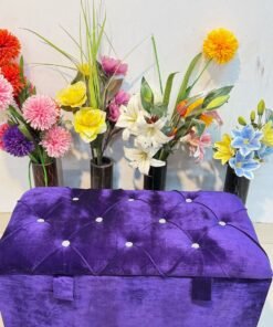স্টোরেজ বক্স + সোফা – ২ ইন ১ ম্যাজিক! - Purple