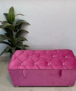 স্টোরেজ বক্স + সোফা – ২ ইন ১ ম্যাজিক! - Pink